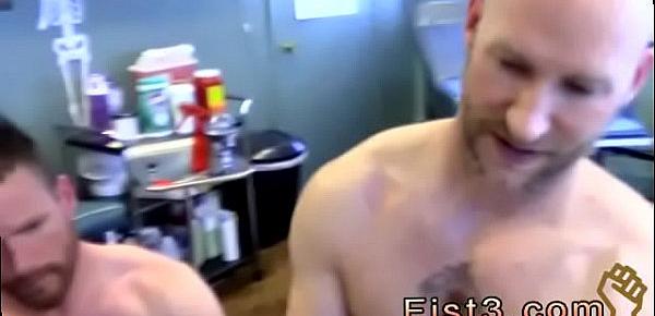  Cum from anal fisting gay xxx First Time Saline Injection for Caleb